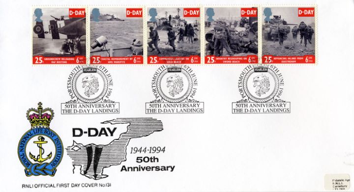 D-Day 50th Anniversary, RNLI Official