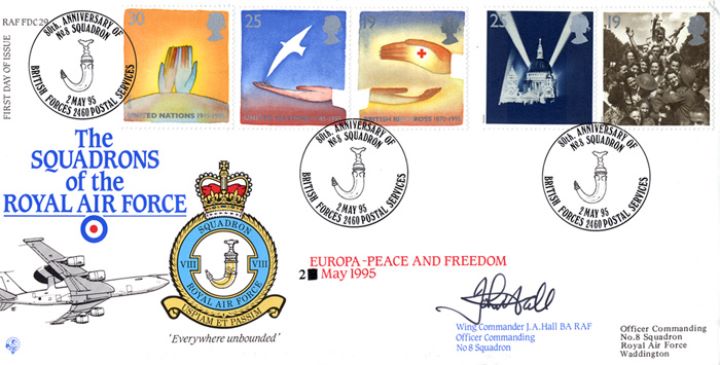 Peace and Freedom, Squadrons of the Royal Air Force