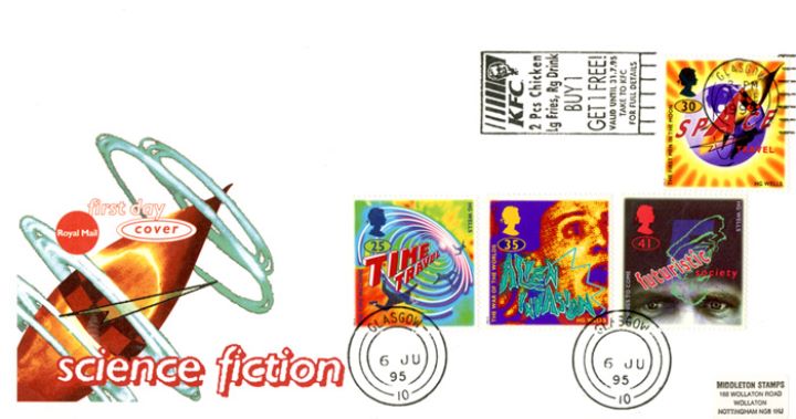 Science Fiction, Slogan Postmarks