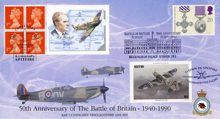 Window: Spitfire, Battle of Britain 50th Anniversary