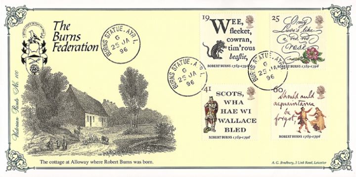 Robert Burns Bicentenary, Burns Cottage