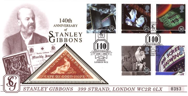 Cinema Centenary, Stanley Gibbons 140th Anniversary