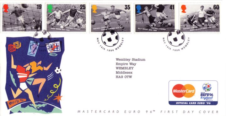 Football Legends, MasterCard Official Euro 96 Sponsors