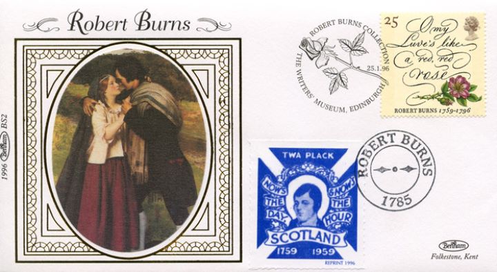 Robert Burns Bicentenary, Burns and Highland Mary