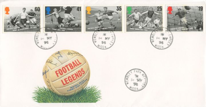 Football Legends, Autographed Football