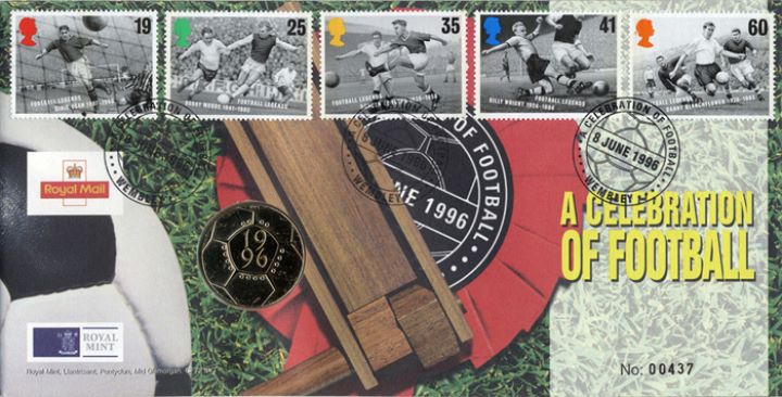 Football Legends, £2 Coin Cover