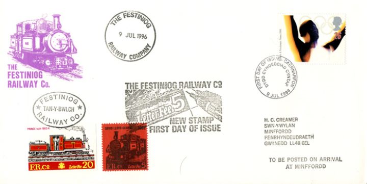 Olympic Games 1996, Festiniog Railway