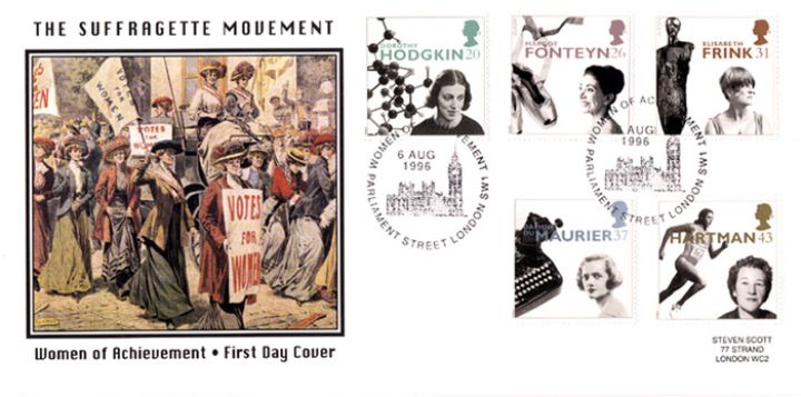 Women of Achievement, The Suffragette Movement