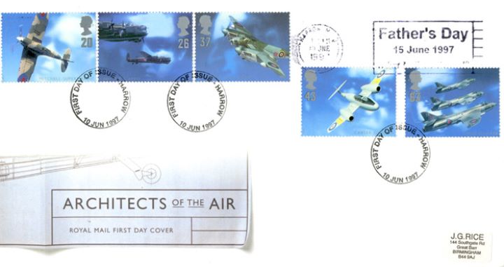 Architects of the Air, Slogan Postmarks