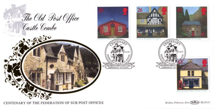 Sub-Post Offices, Old Post Office - Castle Combe