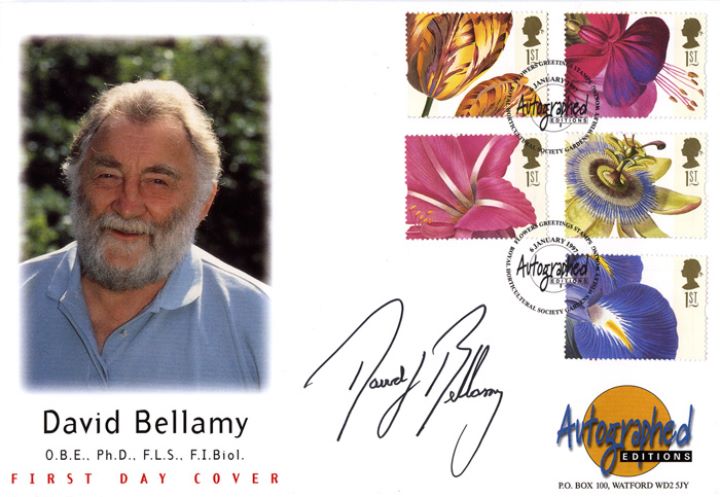 Flower Paintings (Greetings), David Bellamy