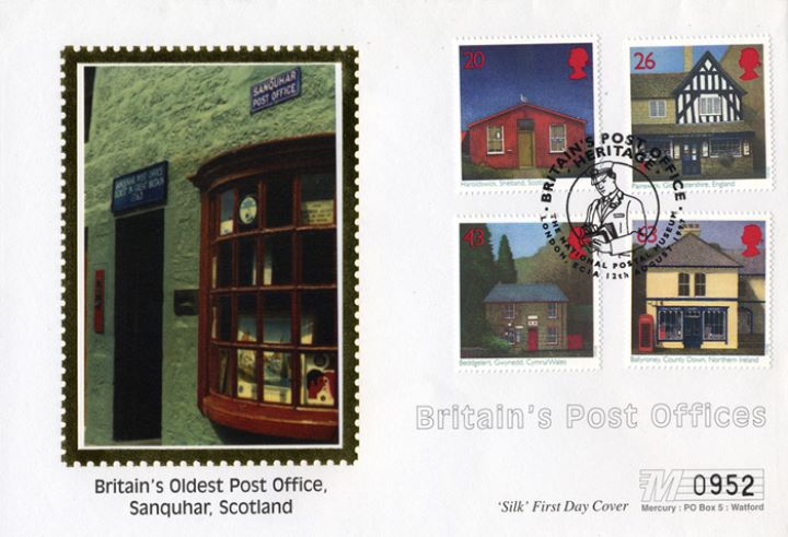 Sub-Post Offices, Sanquhar - the oldest PO in Britain