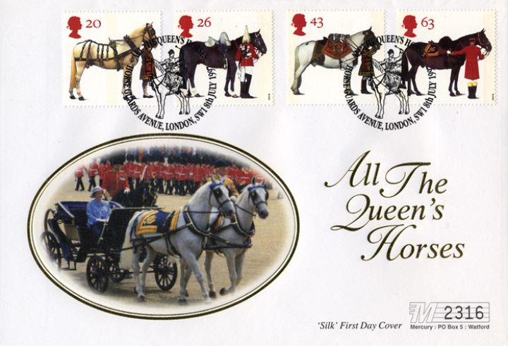 All the Queen's Horses, Trooping the Colour