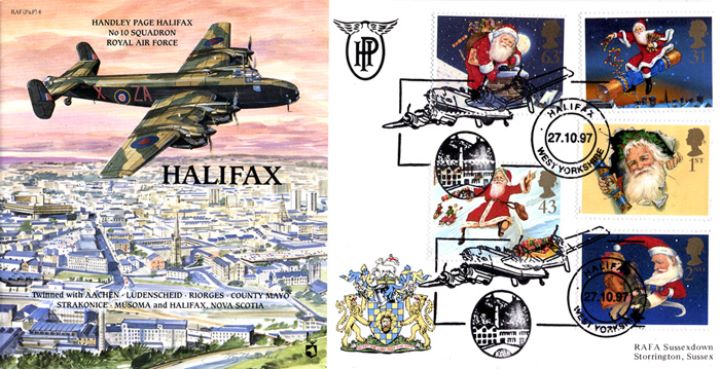 Christmas 1997, Handley Page Halifax