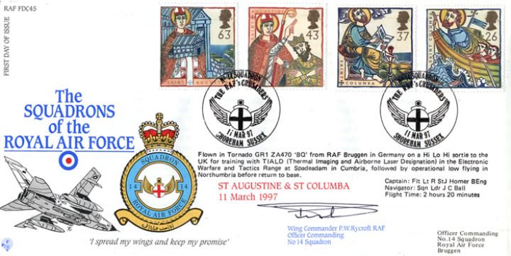 Missions of Faith, Squadrons of the Royal Air Force