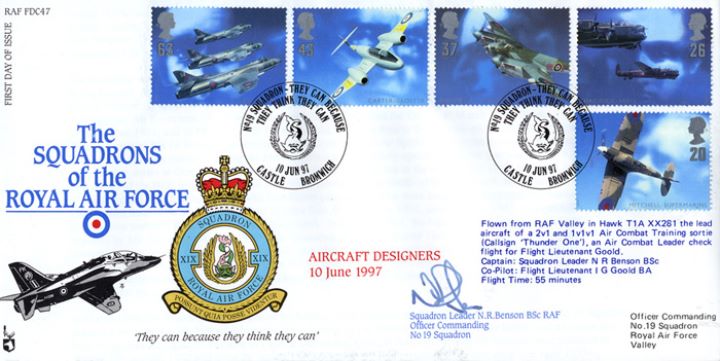 Architects of the Air, Squadrons of the Royal Air Force