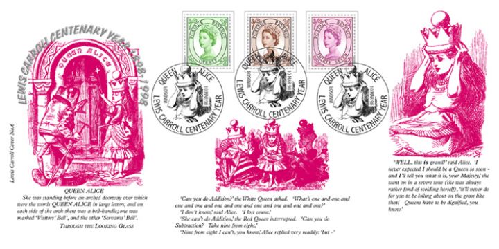 Wildings (Decimal Values): 20p, 26p, 37p, Lewis Carroll Centenary (No.6)