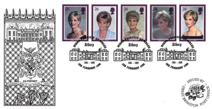 Diana, Princess of Wales, Great Brington PO official