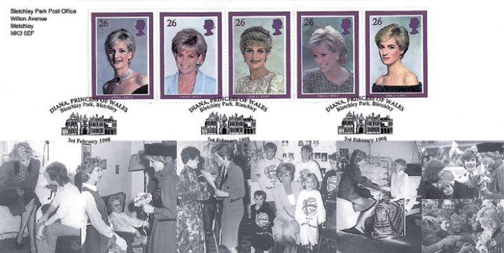 Diana, Princess of Wales, Bletchley Park