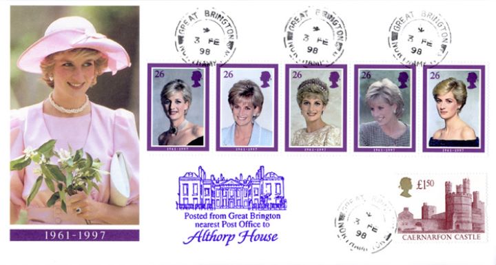 Diana, Princess of Wales, Great Brington cds