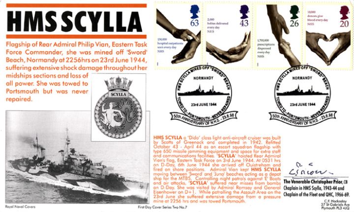 Health Service, HMS Scylla