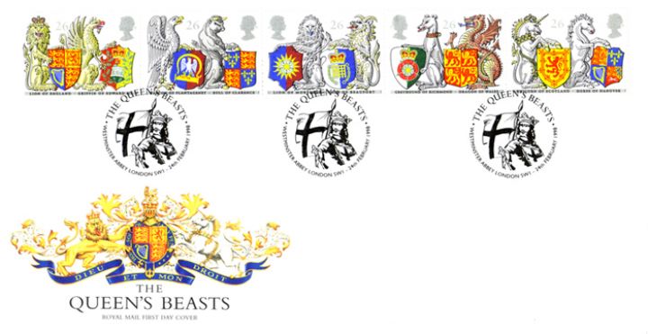 Queen's Beasts, The Royal Arms