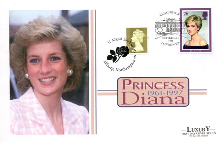 Diana, Princess of Wales, In Pink Check