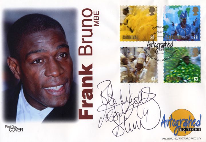 Carnivals, Frank Bruno, MBE