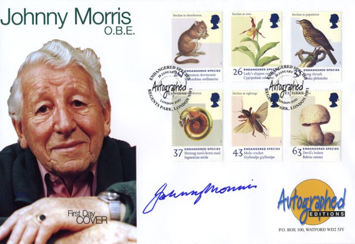 Endangered Species, Johnny Morris, OBE