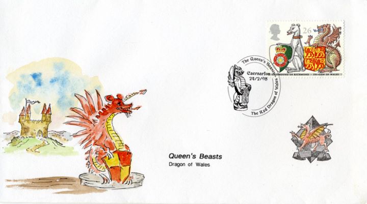 Queen's Beasts, Dragon of Wales