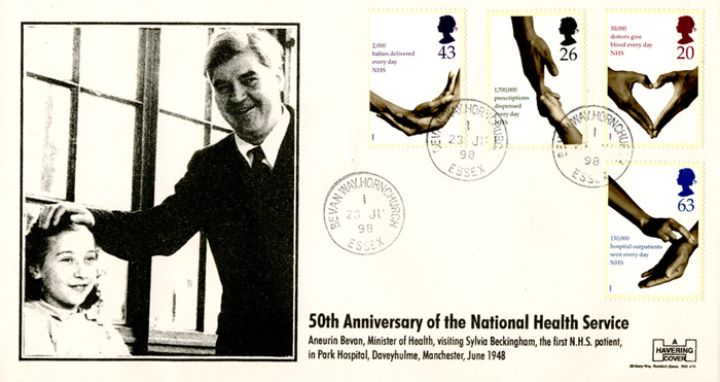 Health Service, Aneurin Bevan and the first NHS patient