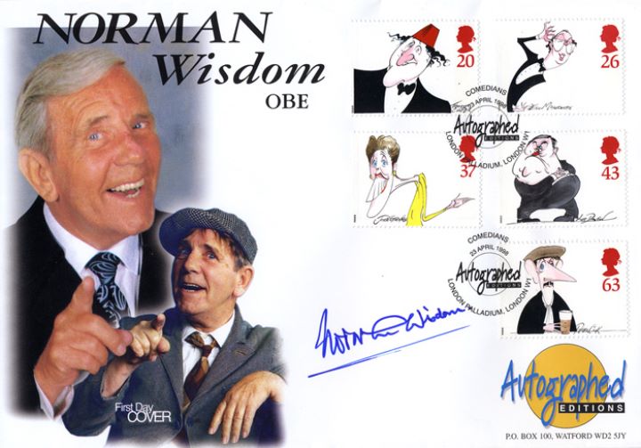 Comedians, Norman Wisdom, OBE