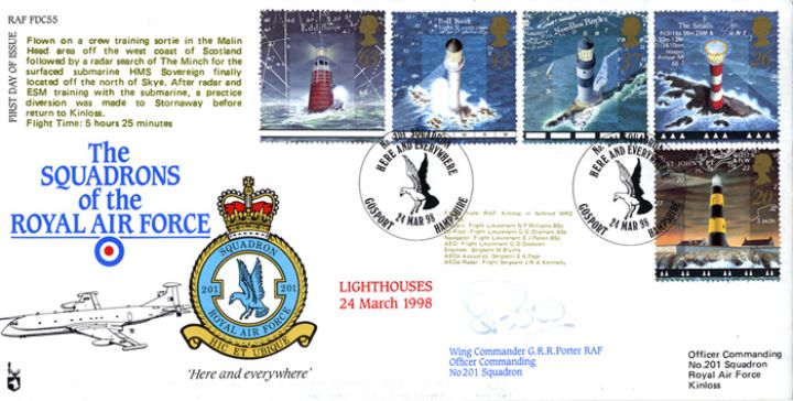 Lighthouses, Squadrons of the Royal Air Force