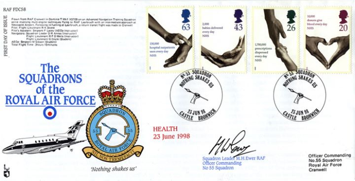 Health Service, Squadrons of the Royal Air Force