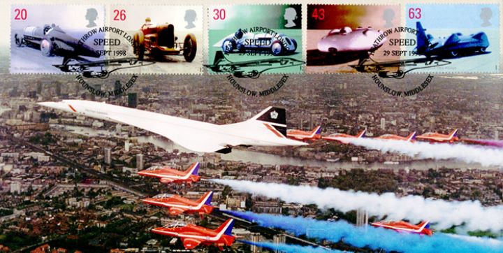 Speed, Concorde and Red Arrows