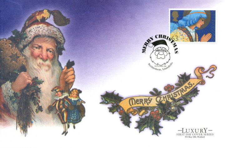 Christmas 1998, Santa with Toys