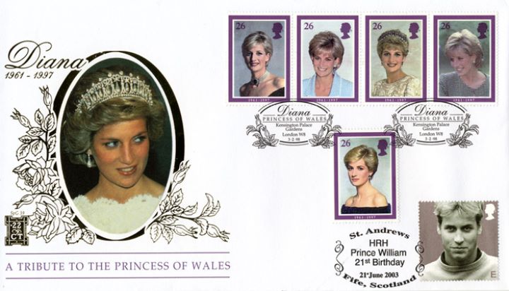 Diana, Princess of Wales, Wearing Tiara