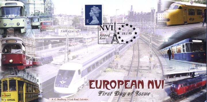 Machins (EP): Europe Definitive: E, Europe's Trains & Streetcars