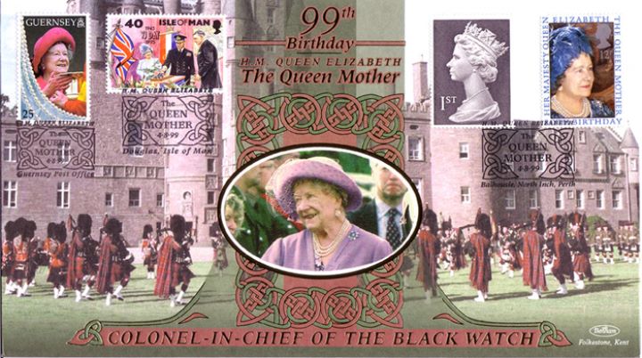 Queen Mother 99th Birthday, Colonel-in-Chief of the Black Watch