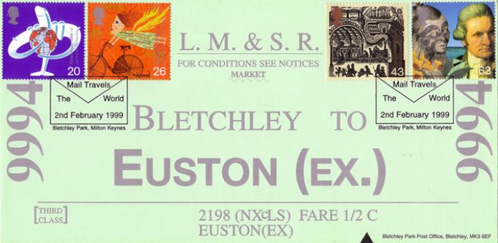 Travellers' Tale, Bletchley to Euston Ticket