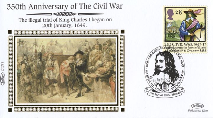 English Civil War, Illegal Trial of Charles I