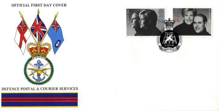 Royal Wedding 1999, Defence Postal & Courier Services