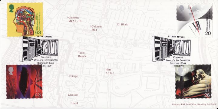 Inventors' Tale, Plan of Bletchley Park Huts