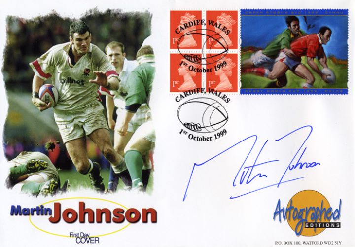 Window: Rugby World Cup, Martin Johnson