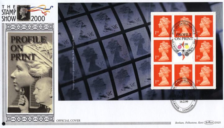 PSB: Profile on Print - Pane 1, Stamps by De La Rue