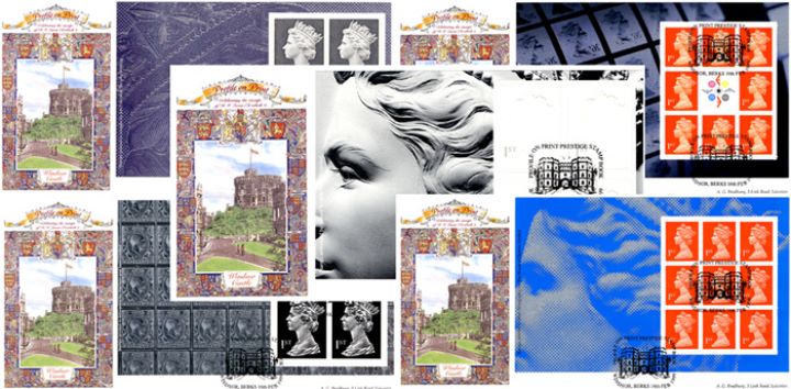 PSB: Profile on Print, Windsor Castle - set of 5