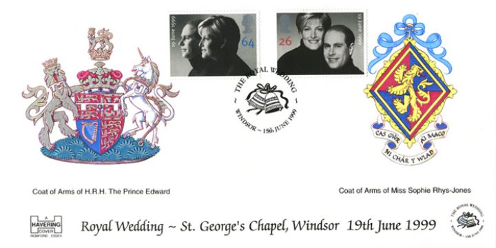 Royal Wedding 1999, Coats of Arms