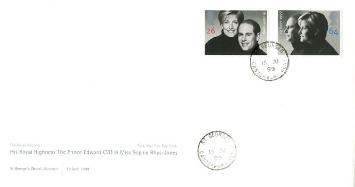 Royal Wedding 1999, CDS Postmarks
