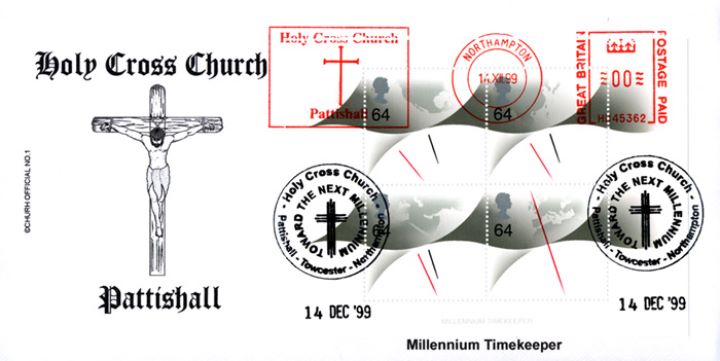 Millennium Timekeeper: Miniature Sheet, Holy Cross Church