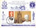 Self Adhesive: Queen Victoria
1890 Jubilee Double Dated